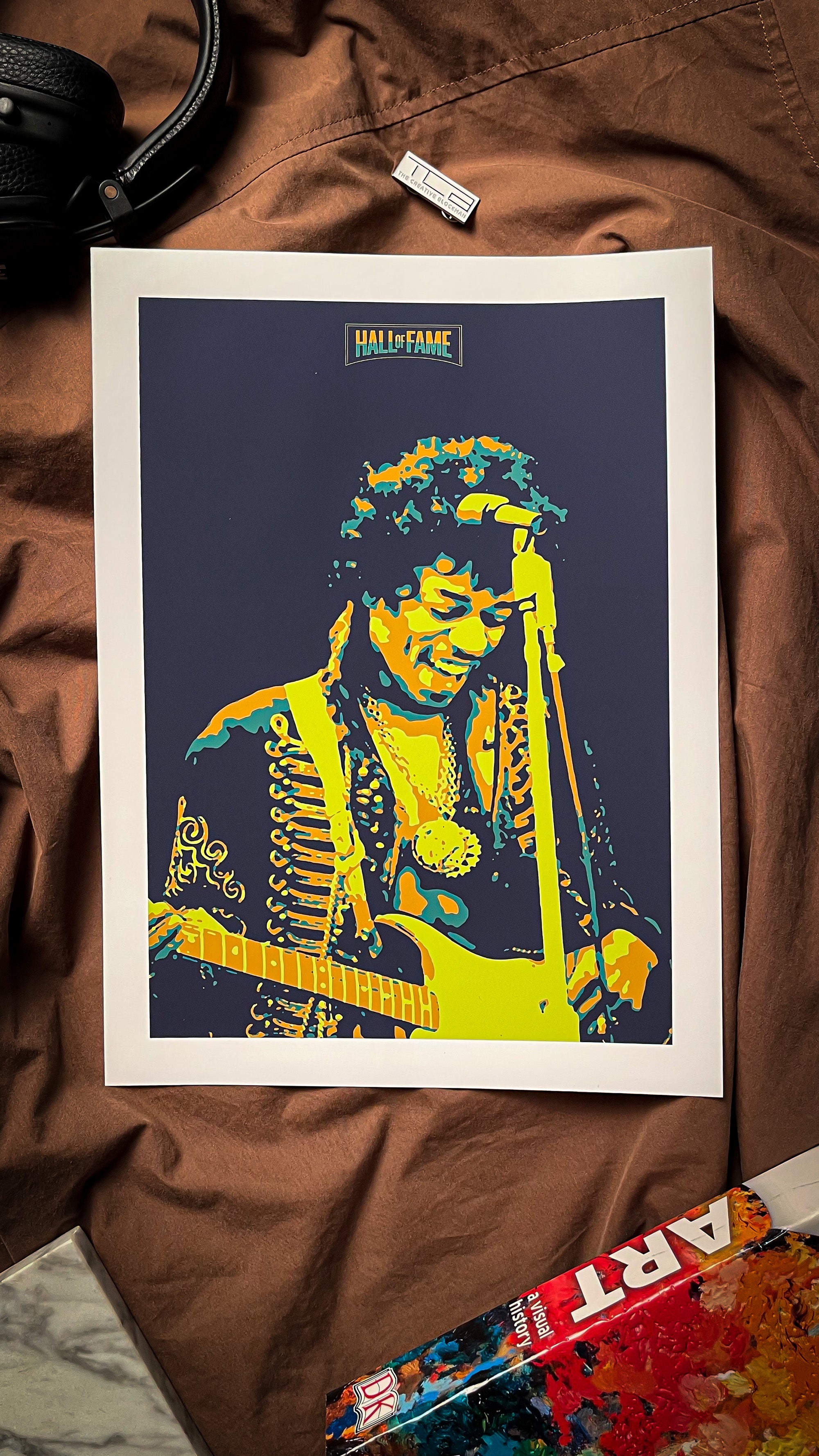 Jimi Hendrix – TheCreativeBlockman