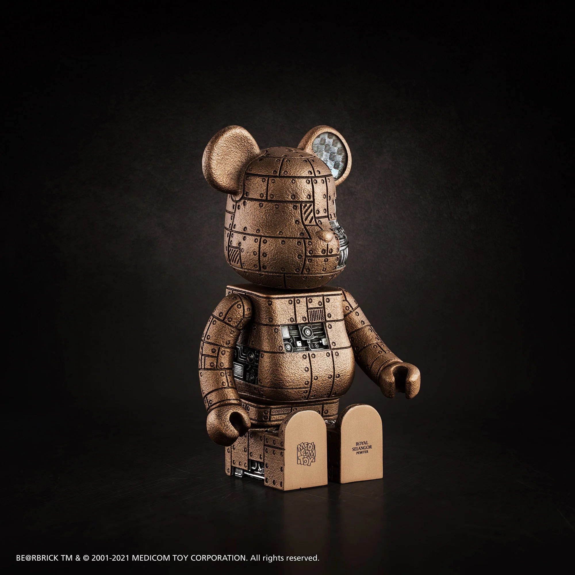 Medicom/ Royal Selangor 400% Steampunk BE@RBRICK – TheCreativeBlockman